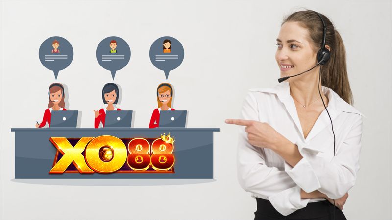 Đội ngũ hỗ trợ khách hàng của Xo88 luôn giải đáp mọi thắc mắc người chơi một cách nhanh chóng