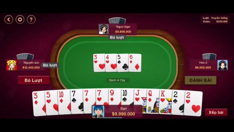Một yếu tố quan trọng khác khi chơi Tiến Lên Miền Nam online tại Xo88 là chiến lược tâm lý