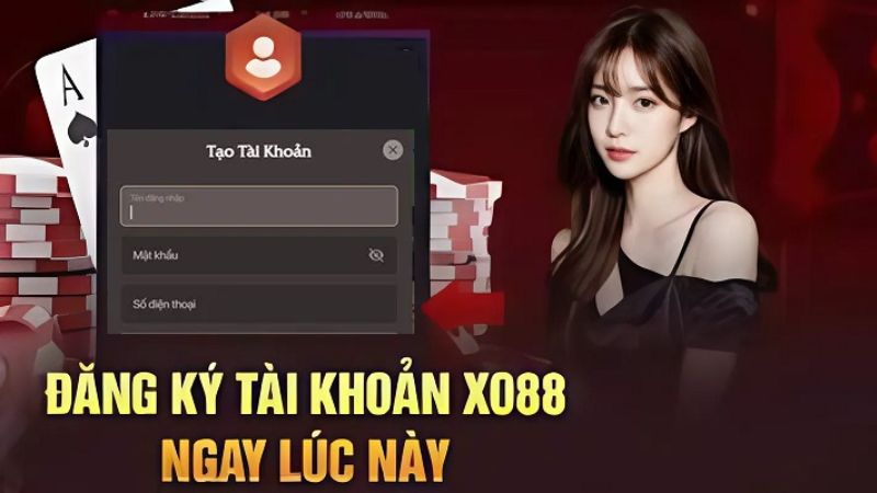 Quy trình đăng ký Xo88 rất đơn giản và nhanh chóng
